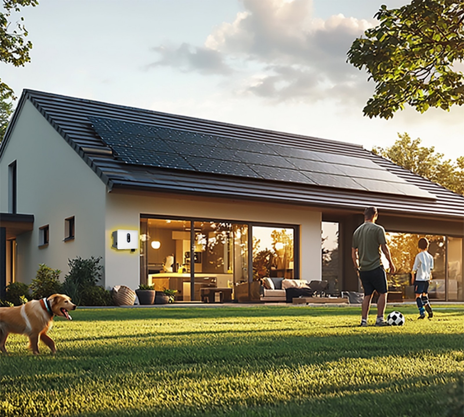 La solution 2  Mode connecté au réseau, sans batterie (extension flexible du système de batteries)